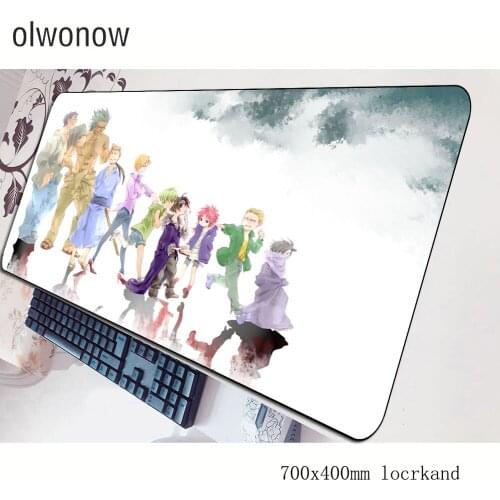 Hunter x hunter mousepad 700x400x3mm gaming mouse pad gamer mat cheapest computer desk padmouse keyboard best seller play mats