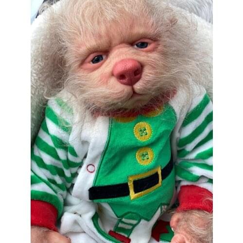 NPK 20inch DIY Doll kit Lucian The Hybrid Unfinished Doll Parts ELF