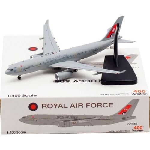 Diecast 1:400 Scale Royal Air Force A330 MRTT ZZ330 Model Alloy Aircraft Plane Collectible Display Collection Souvenir Gift