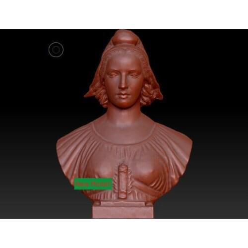 3D model relief STL models file format Goddess of mercy Marian