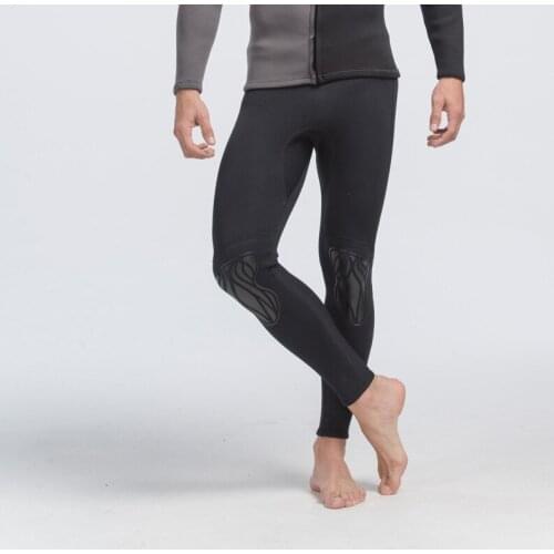 Man Winter Warm 3MM Neoprene Wetsuit Pants Men Surfing Diving Leggings Male Plus Size XXXXL Snorkeling Swimming Tights