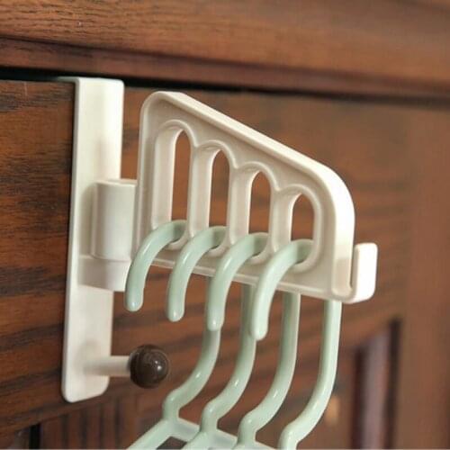 New Plastic Home Storage Organization Hooks Rails Bedroom Door Hanger Clothes Hanging Rack Holder Hooks For Cloth Towel