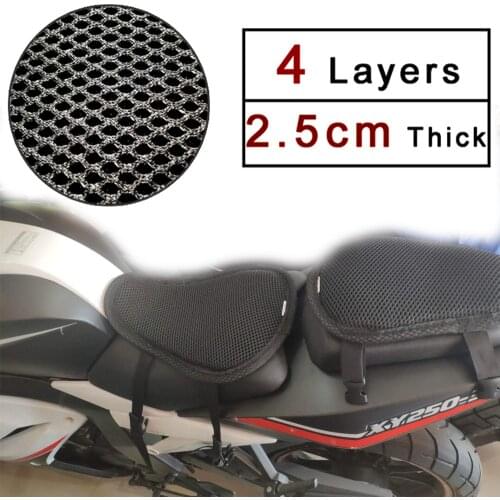 REESSOR Motorcycle seat cooling cushion for motorbikes e bikes motorcross bikes traval bikes Heat insulation and sun protection
