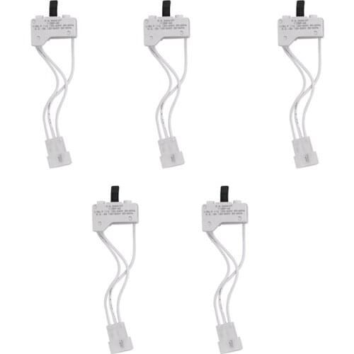5Pcs Dryer Door Switch Replacement Assembly 3406107 Household Appliance Accessories