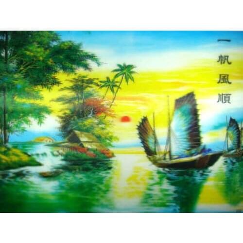 3D Effect Plastic Picture, Wall Hanging-Sailing Ship