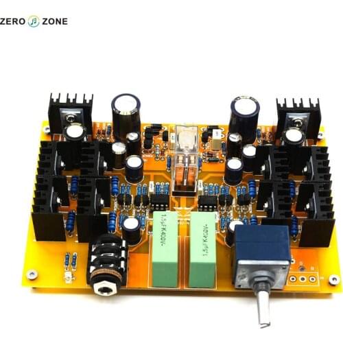 GZLOZONE Lehmann HV-4 Headphone Amplifier Board With ALPS 27 Type Potentiometer