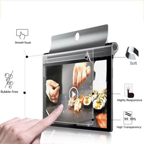 High Clear Glossy screen protector film For Lenovo Yoga Tab 3 Plus 10.1" tablet ANti-Scratched HD lcd screen protective films