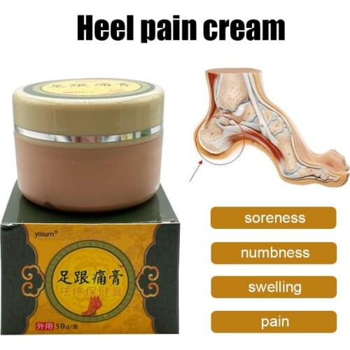 Herbal Ointment Foot Heel Pain Cream Rheumatism Arthritis Pain Ointment Foot Sprain Waist Foot Bone Spurs Pain Relief