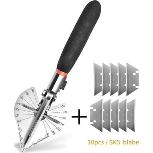 Sunshine Makita Angle Shear,45 To 120 Degree Miter Cutter Hand Shear Multifunctional PVC PE Plastic Pipe Scissors