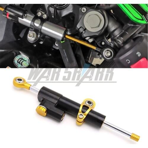 For Suzuki Honda Yamaha BMW Kawasaki Ducati Ducati Universal Adjustable Motorcycle Steering Damper Stabilizer Bracket Kit