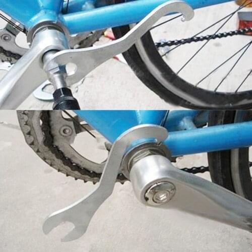 Bicycle Bike Lock Ring Remover Bottom Bracket Pedal Spanner Wrench Repair Tool Herramientas de reparación de bicicletas