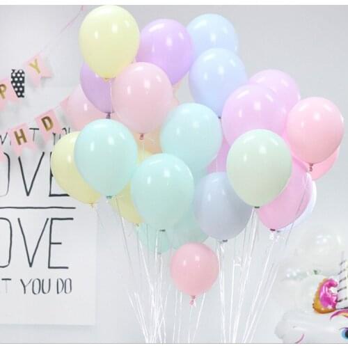 12/18/36inch candy balloon macaron latex balloon festival birthday party decorations kids baby shower toy inflatable balloons