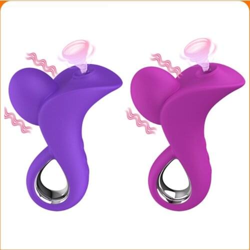 Suction Nipple Vibrator Female Massage Masturbator Clitoris Stimulator Tongue Pussy Licking 18 Strapon Erotic Sex Toys for Women