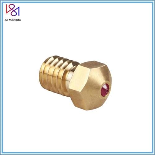 High Temperature E3D Ruby Nozzle V6 1.75mm Nozzles 0.4mm Compatible PETG ABS PET PEEK NYLON gem Nozzle For PRUSA I3 MK3