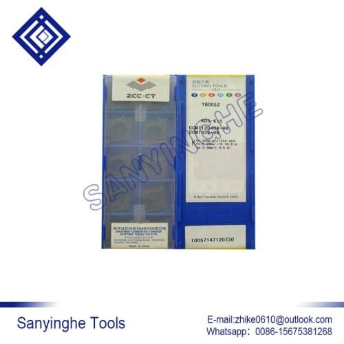 Free shipping high quality 10pcs/lots YBD052 CCMT120408-HR cnc carbide turning inserts