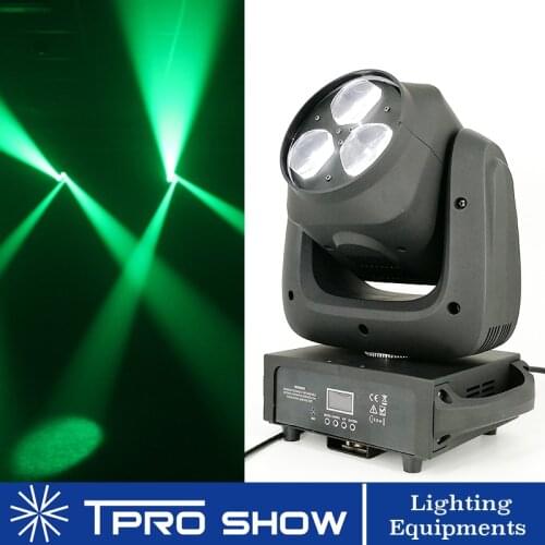 3x40W Bee Eye Moving Head Mini LED Lyre Beam Wash DJ Lighting Effect Projector Dmx 512 Auto Control For Party Disco Club Stage