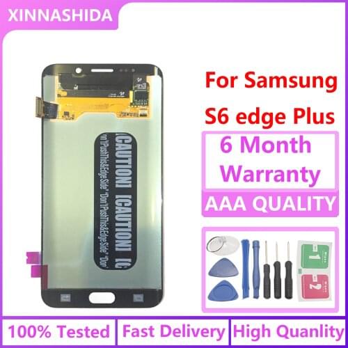 5.1'' SUPER AMOLED Display for SAMSUNG Galaxy S6 edge LCD + Frame G925 G925I G925F Touch Screen Digitizer
