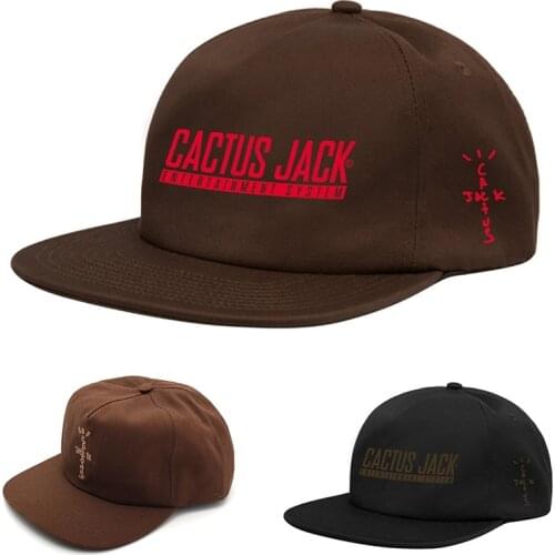 New Travis Scott Cactus Jack Snapback Hat Cotton Embroidery Baseball Cap Men Women unisex Adjustable Hip-Hop Dad Hat Bone caps