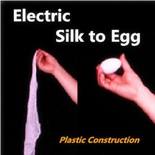 Electric Silk To Egg (Plastic Construction,Slow Speed) - Magic Trick,Gimmick,Stage,Professional Magic Show,Mentalism,Illusion
