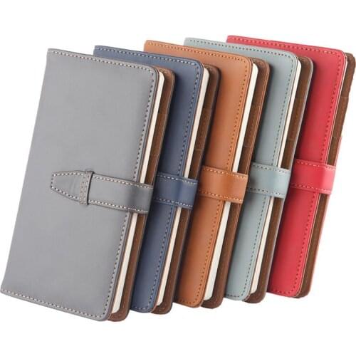 Leather School Student Notebook Stationery,fine Office Personal Daily Weekly Planner Agenda Organizer A6
