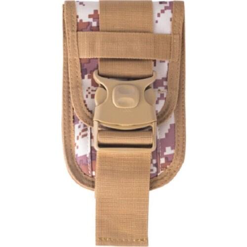 Outdoor Sports Large Screen Mobile Phone Cover Military Tactics Waist Bag Multi Function Outdoor Camouflage Mobile Phone Bag