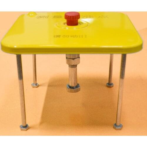 New Total station center plate base surveying mark Stainless steel forced plate Diameter 19cm height 0.5cm 1.1cm thickness