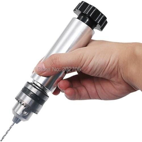 New Big Head Drill 0.6 To 6mm Precious Head Hand Twist Drill Text Play Woodworking Diy Tools Drill Manual Punch Mini Hand Drill