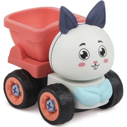 Nut Disassembly Assembly Rabbit Screwdriver Dump Truck Educational Childrens Toy