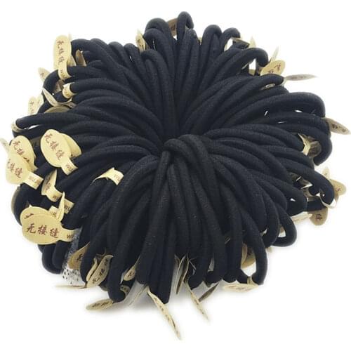 10-piece set elastic Solid rings Rubber bands Scrunchie hair women Hair ties bows hair bands for weaving Hair accessories