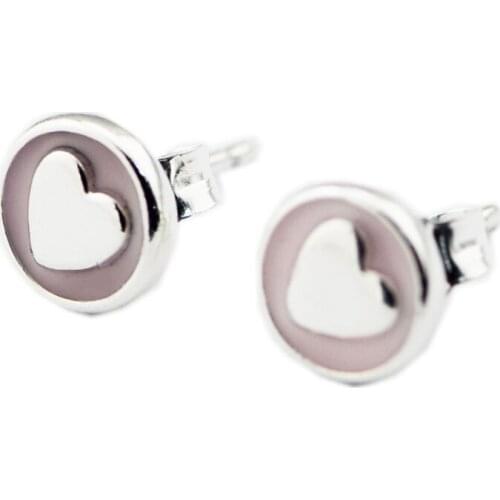 Earring Sweet Statement Stud Earrings Sterling-Silver-Jewelry 100% for Women Luminous Brincos Oorbellen Pendientes