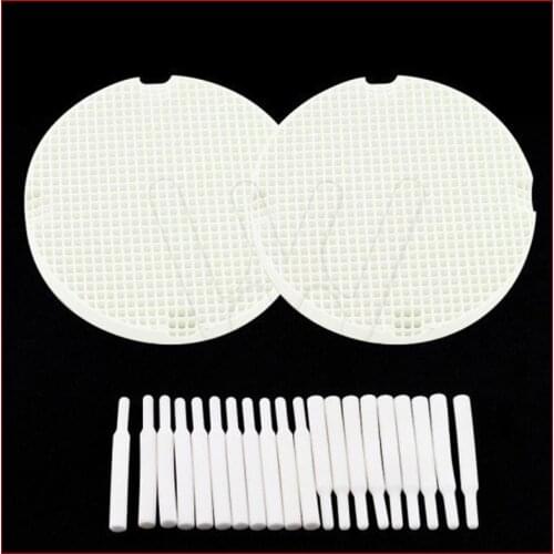 Dental Lab Honeycomb Firing Trays 2pcs + 20PCS Pins