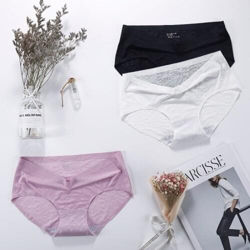 Elifashion Seamless Jacquard Panty Underwear Female Comfortable Intimates Fashion Female Mid-Rise Briefs Drop Shipping