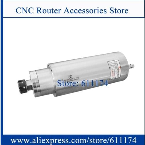 Pernament torque 4.0kw ER25 Spindle motor AC380V 18000RPM Water cooled milling spindle motor