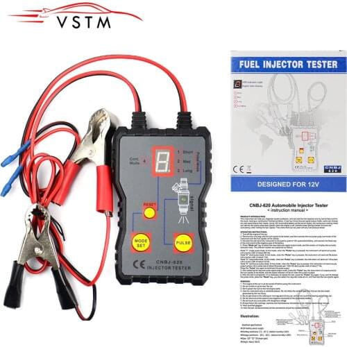 VSTM Newest Automotive Fuel Injection Pump Injector Tester Fuel Injector Kit Powerful Fuel System Scan Tool Car Supplies