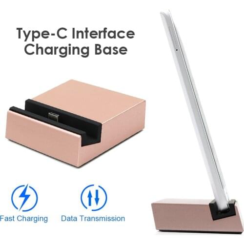 USB 3.1 Type-C Charger Base Station Cradle for Huawei Xiaomi Mi 4C Phone Charging Stand Power Holder Dock