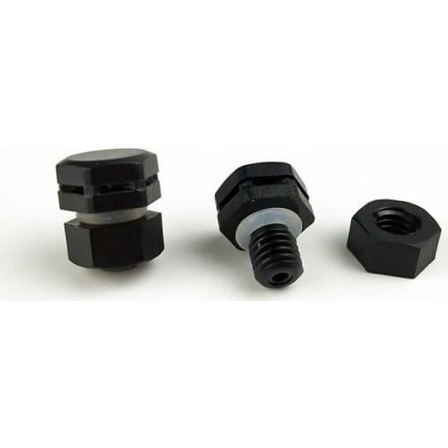10pcs a lot plastic waterproof Air Vent Valve Waterproof nut Exhaust valve plastic plug male thread screw
