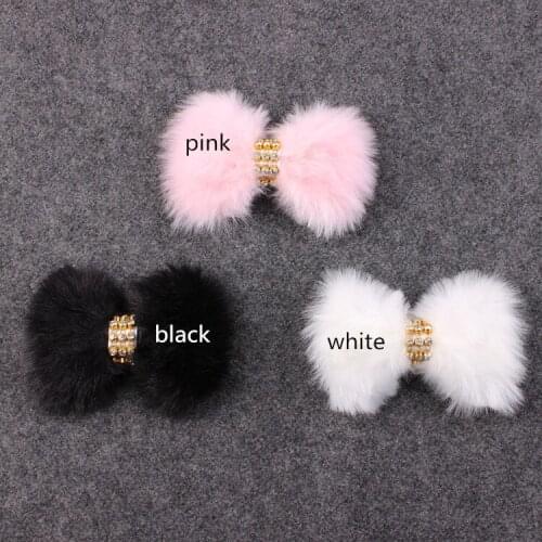 12 pcs / lot , Boutique fur headband Rhinestone feather head wrap Rhinestone fur Headband hair accessories