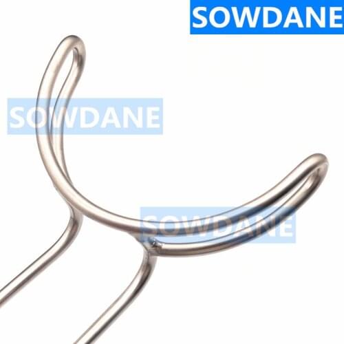 5 pieces Dental Ortho Surgical Mouth Gag Dental Opener Teeth Retractor Dentist Implant Instrument Tool Autoclavable 8cm Width