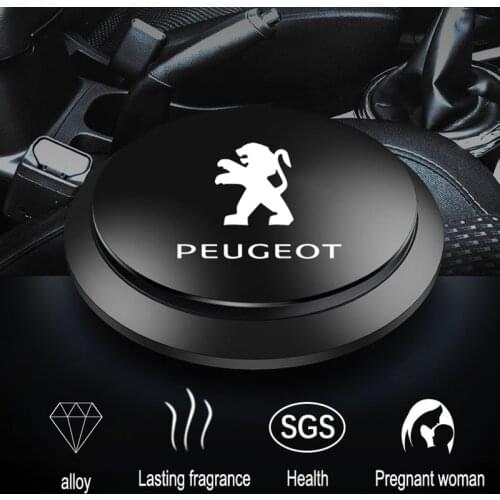 Car Perfume car Aromatherapy Car Air Freshener Flavor UFO Shape Scent Decor for Peugeot Logo 108 406 407 408 206 207 208 306 307