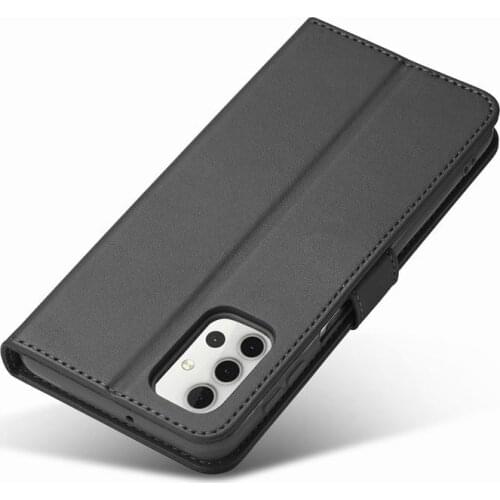 Leather Case For Samsung Galaxy A32 A42 A52 A72 5G Flip Cover Plain Vintage Magnet Luxury Wallet Phone Case For Samsung A12 A 52