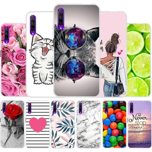 Cases For Huawei Honor 9X Case Cover China Version Silicone Soft TPU Back Case For Honor 9X Pro Phone Shell Anime Cover Bumper