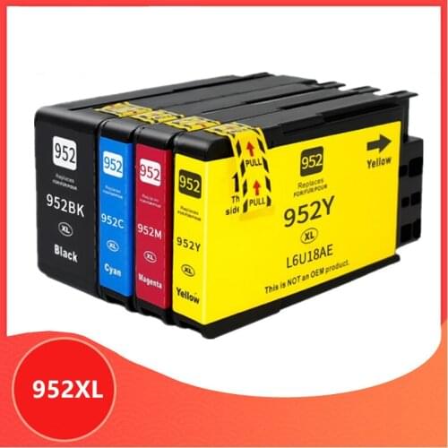 For HP952 952XL Ink Cartridge for HP 952 For Officejet Pro 7740 8210 8218 8710 8715 8718 8719 8720 8725 8728 8730 8740 Printer