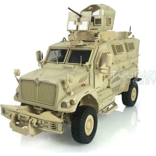 Trumpeter WSN 1/16 RC US MaxxPro MRAP Model Military Car 00815 Radio Sound Light TH17926-SMT6