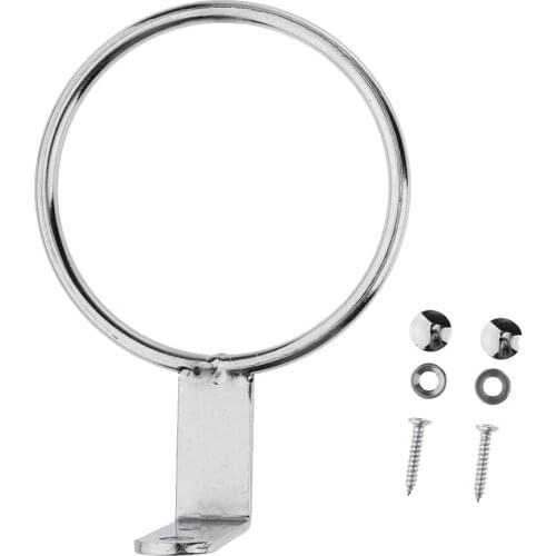 Hair Dryer/Toothbrush Cup Holder Wall Mounted for Bathroom Salon Home, 304 Stainless Steel Chrome Finished