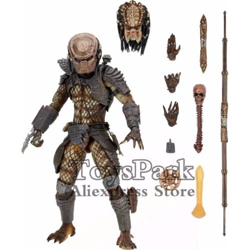 Original NECA Predator 7" Ultimate City Hunter Action Figure 2017 Predator Deluxe Pack Series Collectible NEW IN BOX
