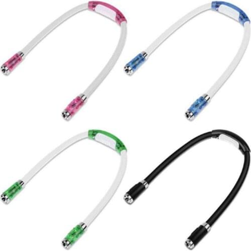 Flexible Handsfree LED Neck Light Book Reading Lamp Night Flashlight Camping Light Led Neck Reading Light