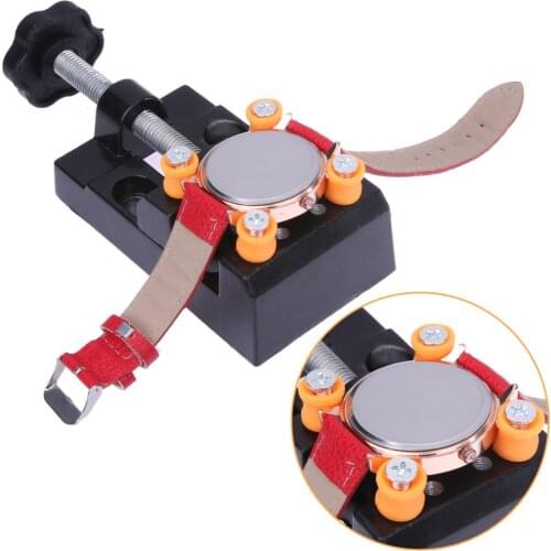 Watch Tool Brand Table Bench Aluminum Alloy Adjustable Watchmaking ferramentas para relojoeiro Watch Repair Tool