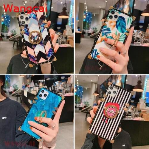 Ins Style Luxury Case For Vivo V17 X27 Z1 V15 Pro Y9s S1 Y7s V17 Neo Y19 U3 Y17 IQOO Fashion Vintage Flower Plant Lips Cover