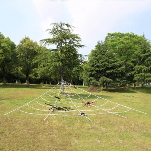 1pcs/lot Halloween Decorations Home Garden Party Ornament Plush Spider Web For Event Accessories