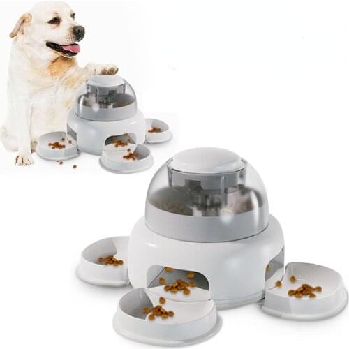 Dog Pressing Leaking Device Automatic Pet Feeder Slow Food Slow Food Device Fun Leaking Pet Food Leaking Device